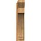 Ekena Millwork Imperial Slat Rough Sawn Outlooker, Western Red Cedar, 8"W x 30"D x 38"H OUT08X30X38IMP06RWR - alternate 4